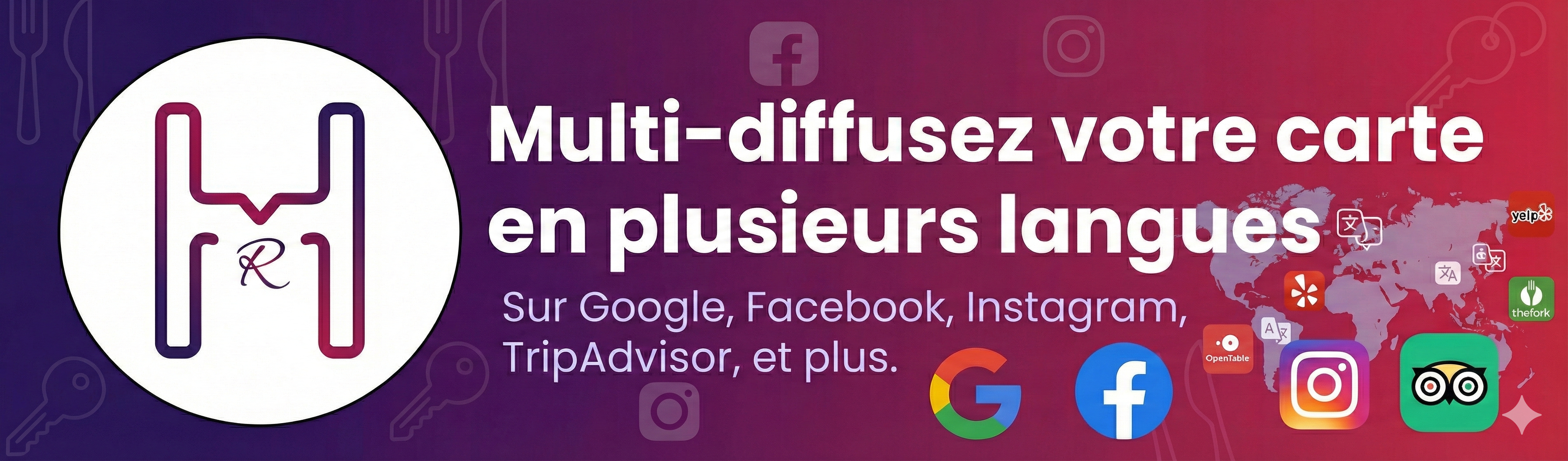 ResTranslate — Multi-diffusez votre carte en plusieurs langues